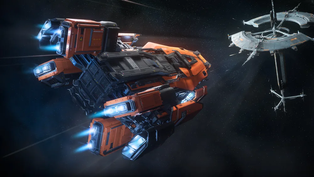 ARGO MOLE mining ship