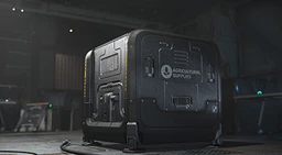 Agricultural Supplies cargo container render
