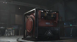 Hydrogen cargo container render
