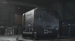 Medical Supplies cargo container render