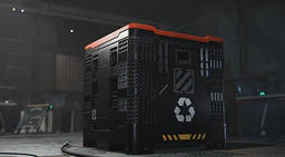 Scrap cargo container render