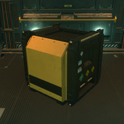 Construction Materials cargo container render