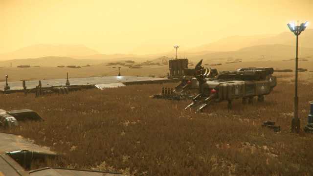 In-game screenshot of the HDMS-Norgaard commodity terminal, Aberdeen, Hurston, Stanton